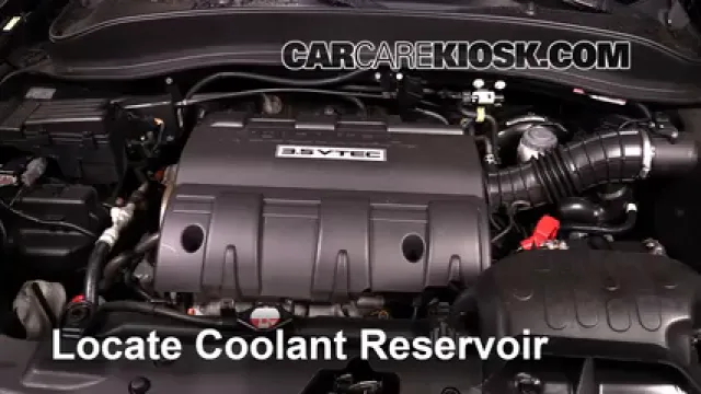 2013 Honda Ridgeline RTL 3.5L V6 Coolant (Antifreeze) Check Coolant Level
